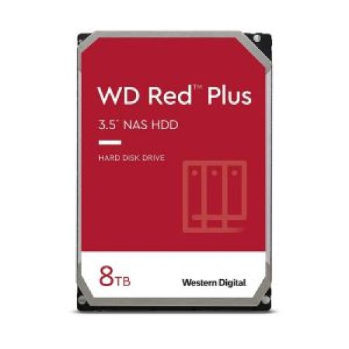 هارد دیسک اینترنال وسترن دیجیتال مدل RED PLUS WD80EFBX ظرفیت 8 ترابایت