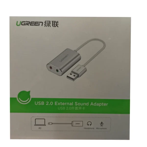 کارت صدا یوگرین مدل US218 - تصویر 2