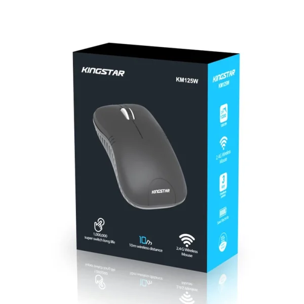 ماوس بی سیم کینگ استار مدل KM 125W - تصویر 2