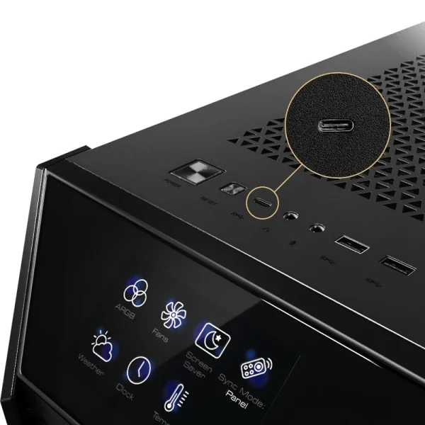 کیس کامپیوتر ام اس آی مدل MEG PROSPECT 700R - تصویر 3